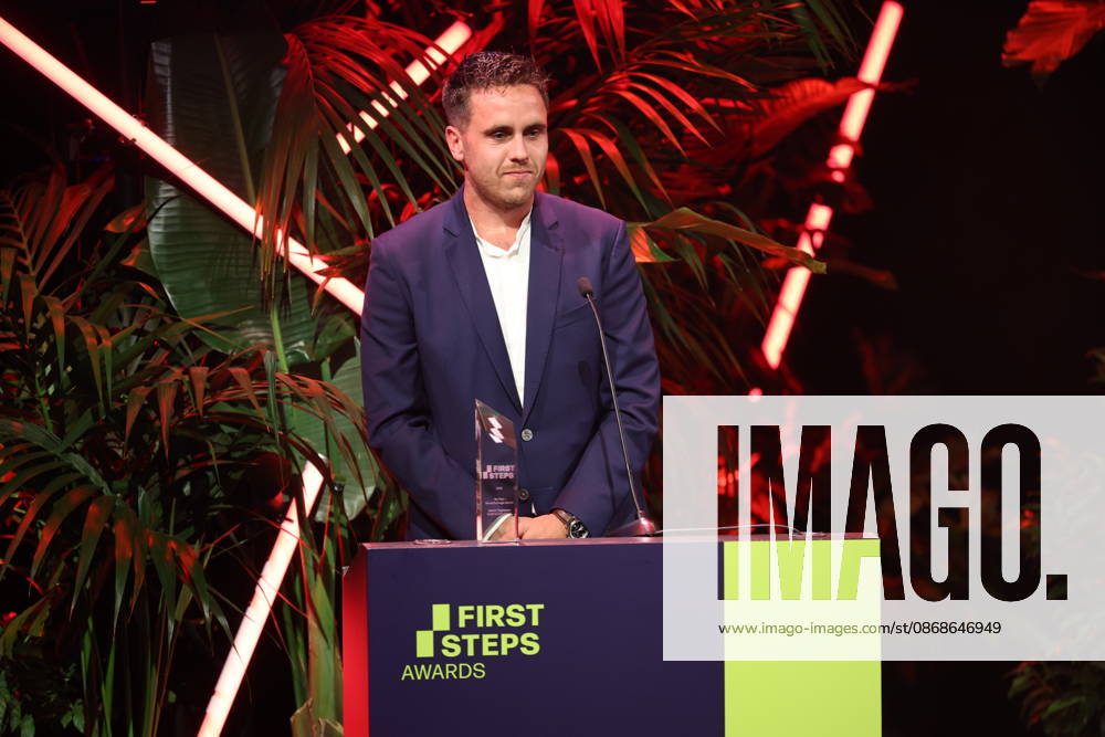 FIRST STEPS 2026 No Fear Bernd Eichinger Award: Winning Film *VOM BÖSEN BLICK*, produced by Justus Hagemann. Award presentation on stage at the FIRST STEPS 2026 ceremony at the Theater des Westens in Berlin