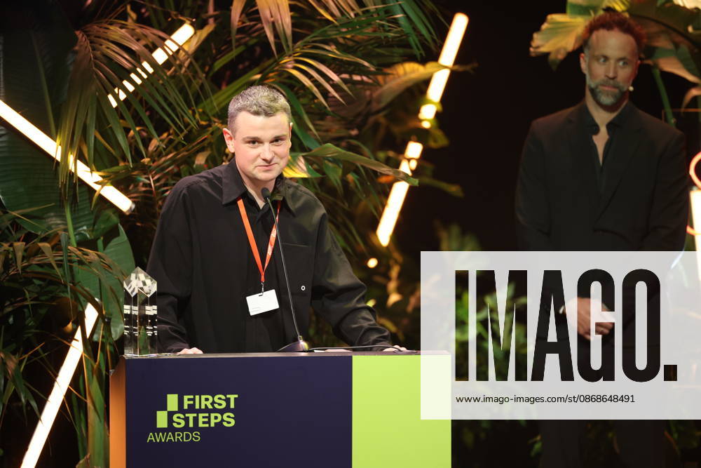 FIRST STEPS 2026 Medium-Length Feature Film: Winning Film *HASENFUSS* by Maximilian Conway; Award Ceremony on Stage at the FIRST STEPS 2026 Awards at the Theater des Westens in Berlin