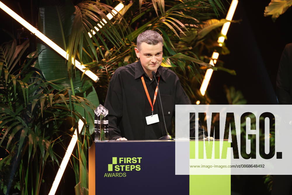 FIRST STEPS 2026 Medium-Length Feature Film: Winning Film *HASENFUSS* by Maximilian Conway; Award Ceremony on Stage at the FIRST STEPS 2026 Awards at the Theater des Westens in Berlin