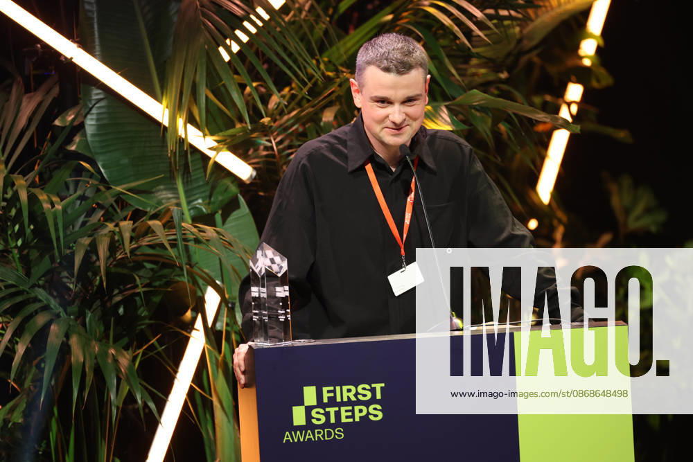 FIRST STEPS 2026 Medium-Length Feature Film: Winning Film *HASENFUSS* by Maximilian Conway; Award Ceremony on Stage at the FIRST STEPS 2026 Awards at the Theater des Westens in Berlin