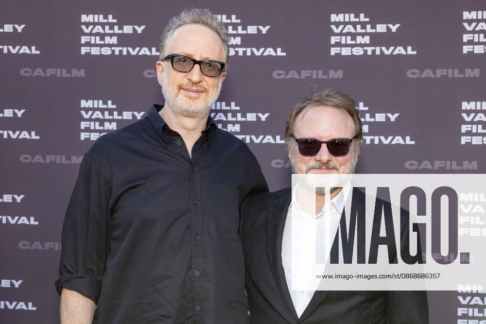 49th Mill Valley Film Festival - Screening of Paper Tiger and the MVFF Maverick Director Award Director James Gray, recipient the MVFF Maverick Director Award, and Filmmaker Rian Johnson attend a screening of Paper Tiger during the 49th Mill Valley Film Festival at the Outdoor Art Club on October 05, 2026 in Mill Valley, California. Mill Valley Outdoor Art Club California USA