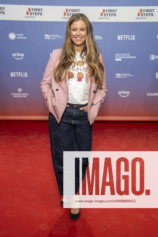 ABB FIRSTSTEPS: Nina Eichinger walks the red carpet at the 2026 FIRST STEPS Awards ceremony at the Theater des Westens on October 5, 2026, in Berlin, Germany