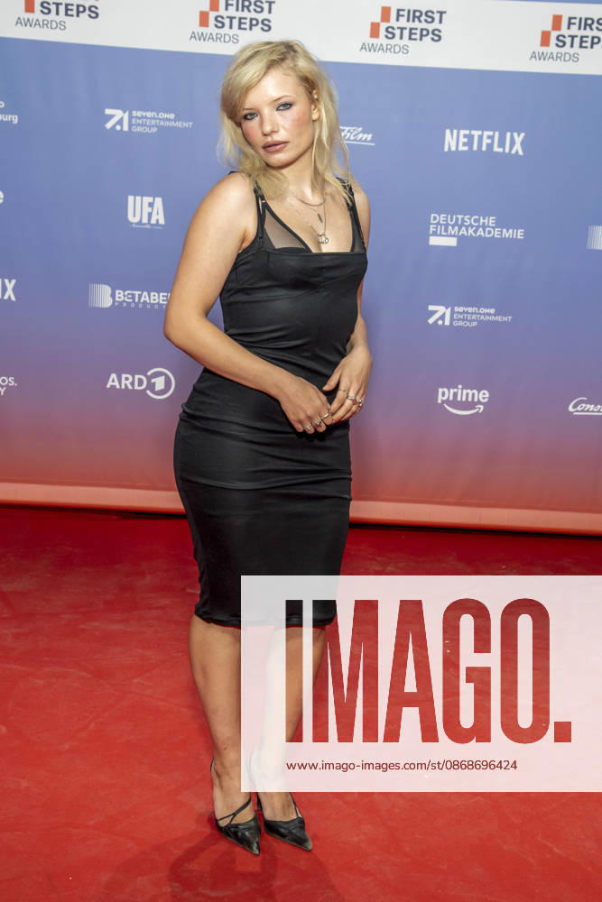 ABB FIRSTSTEPS: Luisa Celine Gaffron walks the red carpet at the 2026 FIRST STEPS Awards ceremony at the Theater des Westens on October 5, 2026, in Berlin, Germany