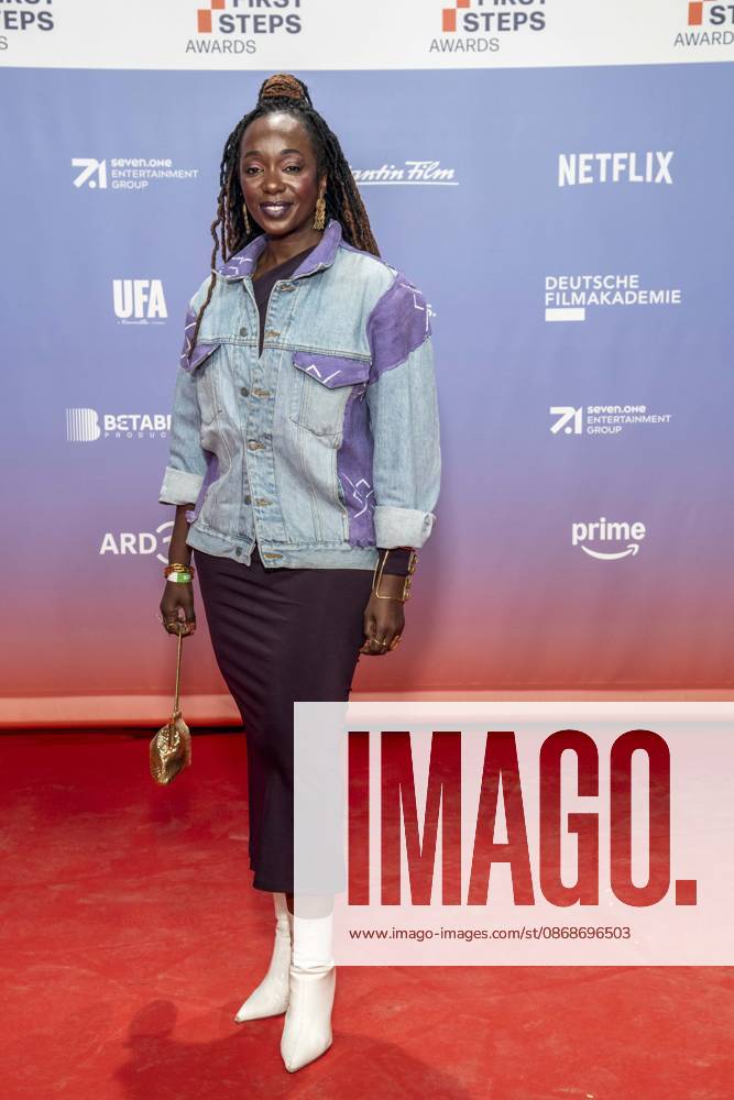ABB FIRSTSTEPS: Karmela Shako on the red carpet at the 2026 FIRST STEPS Awards ceremony at the Theater des Westens on October 5, 2026, in Berlin, Germany