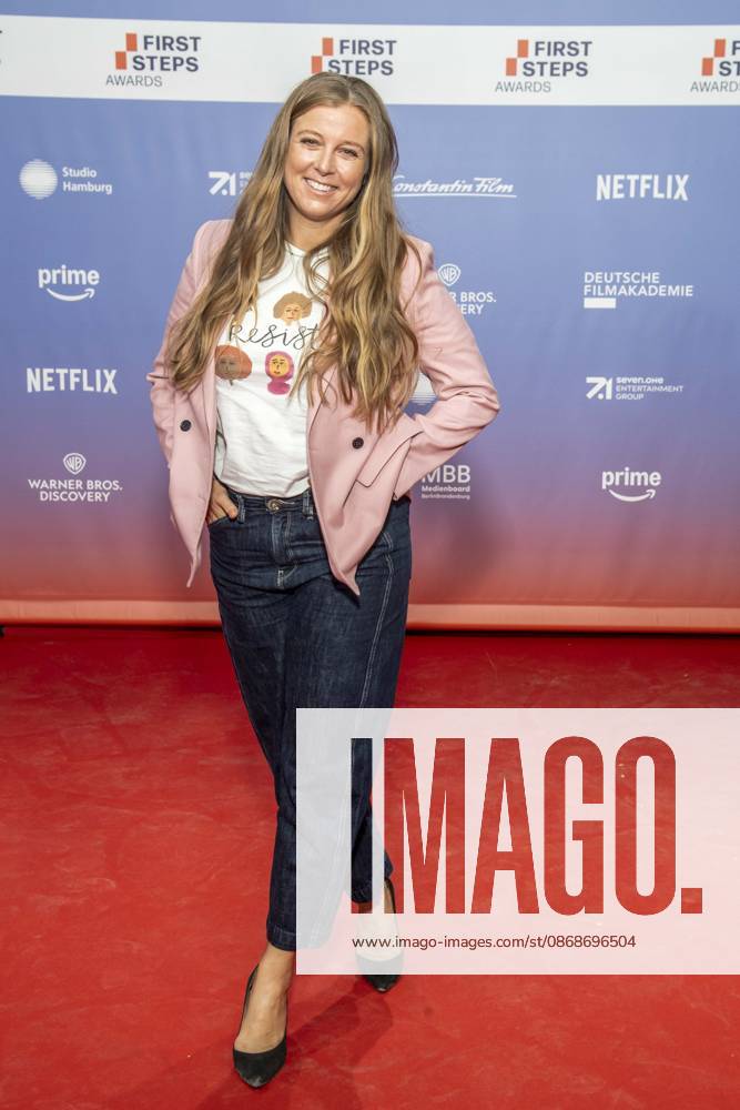 ABB FIRSTSTEPS: Nina Eichinger walks the red carpet at the 2026 FIRST STEPS Awards ceremony at the Theater des Westens on October 5, 2026, in Berlin, Germany