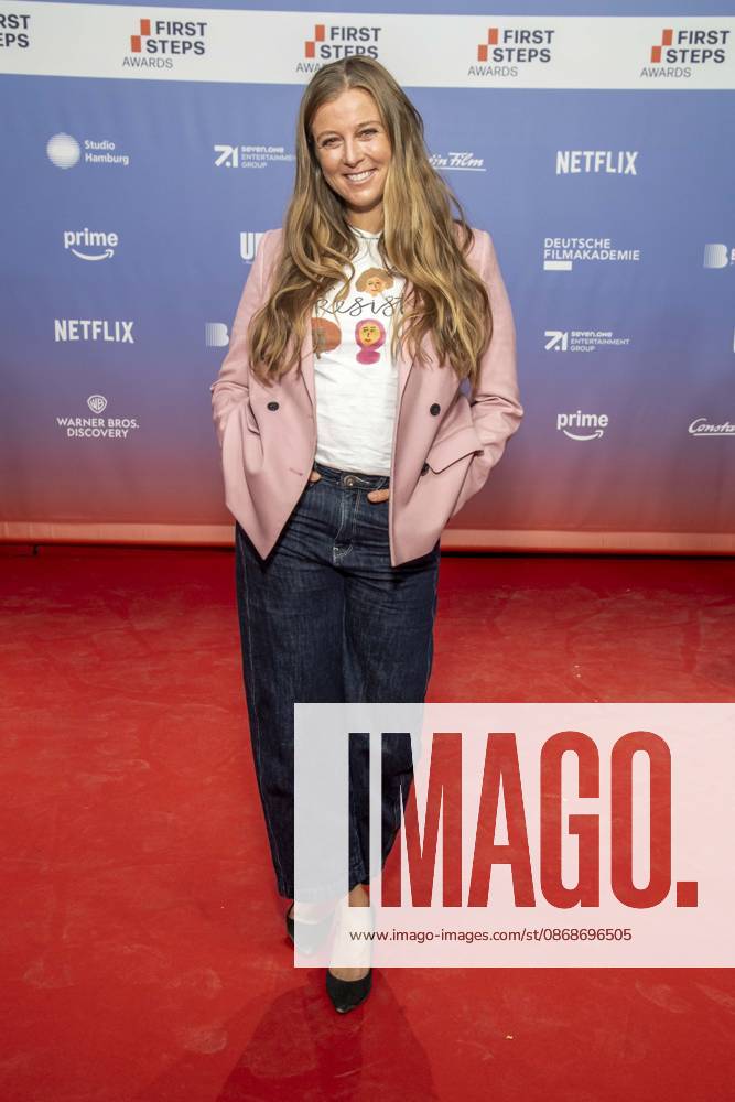 ABB FIRSTSTEPS: Nina Eichinger walks the red carpet at the 2026 FIRST STEPS Awards ceremony at the Theater des Westens on October 5, 2026, in Berlin, Germany