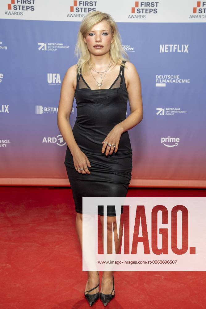 ABB FIRSTSTEPS: Luisa Celine Gaffron walks the red carpet at the 2026 FIRST STEPS Awards ceremony at the Theater des Westens on October 5, 2026, in Berlin, Germany
