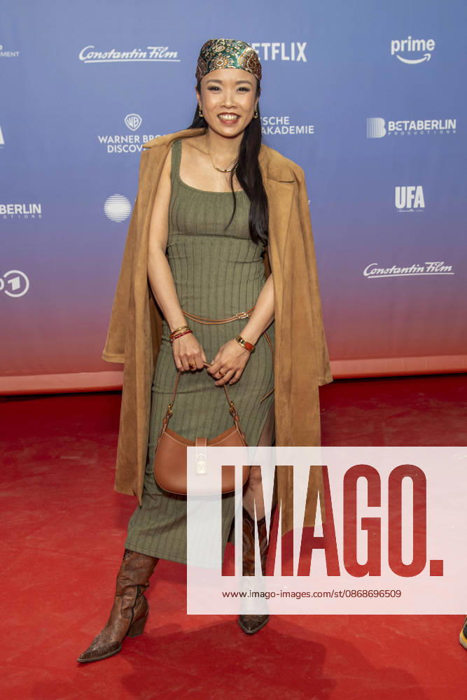 ABB FIRSTSTEPS: Trang Le Hong walks the red carpet at the 2026 FIRST STEPS Awards ceremony at the Theater des Westens on October 5, 2026, in Berlin, Germany