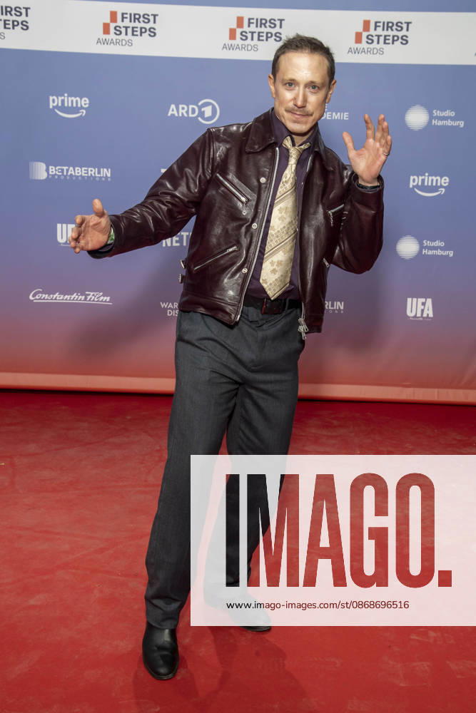 ABB FIRSTSTEPS: Timo Jacobs walks the red carpet at the 2026 FIRST STEPS Awards ceremony at the Theater des Westens on October 5, 2026, in Berlin, Germany