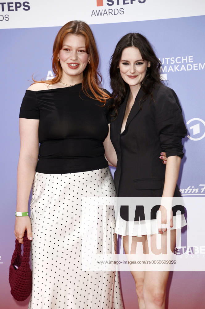 Lilly Charlotte Dreesen and Lea van Acken at the 27th First Steps Awards ceremony in 2026 at the Theater des Westens in Berlin, October 5, 2026 Foto:xN.xKubelkax xFuturexImagex first_steps_6154
