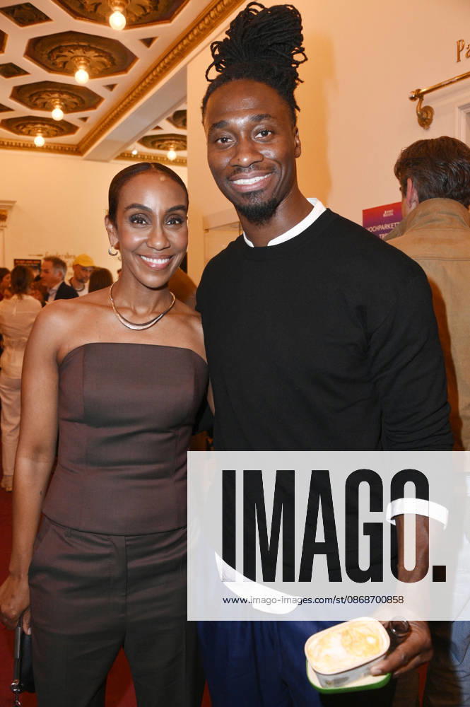 Hadnet Tesfai and Eugene Boateng at the 27th First Steps Awards ceremony in 2026 at the Theater des Westens in Berlin, October 5, 2026 Foto:xN.xKubelkax xFuturexImagex first_steps_6270