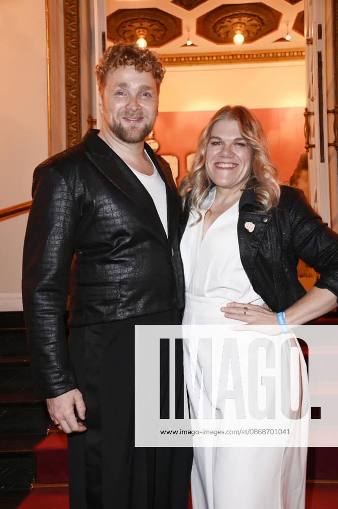 Knud Riepen and Gisa Flake at the 27th First Steps Awards ceremony in 2026 at the Theater des Westens in Berlin, October 5, 2026 Foto:xN.xKubelkax xFuturexImagex first_steps_6292