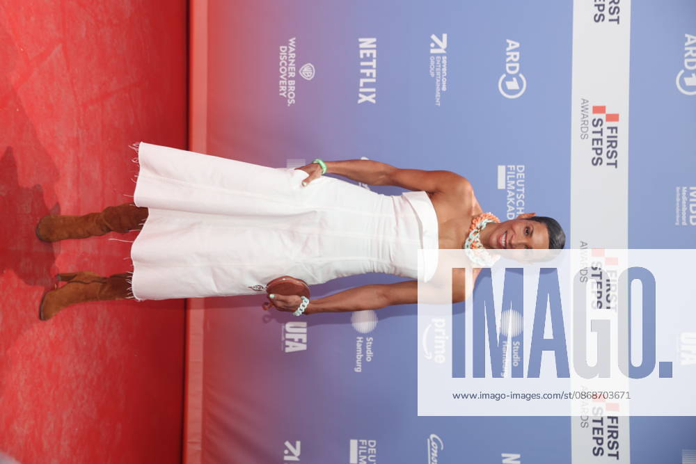 Annabelle Mandeng at the 27th First Steps Awards ceremony in 2026 at the Theater des Westens in Berlin