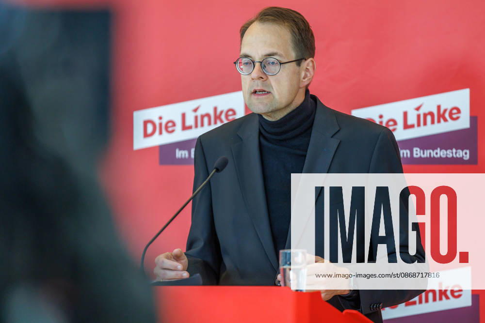 Statement by The Left: Soeren Pellmann during a statement by The Left on October 6, 2026, in Berlin, Berlin, Berlin, Germany, Reichstag