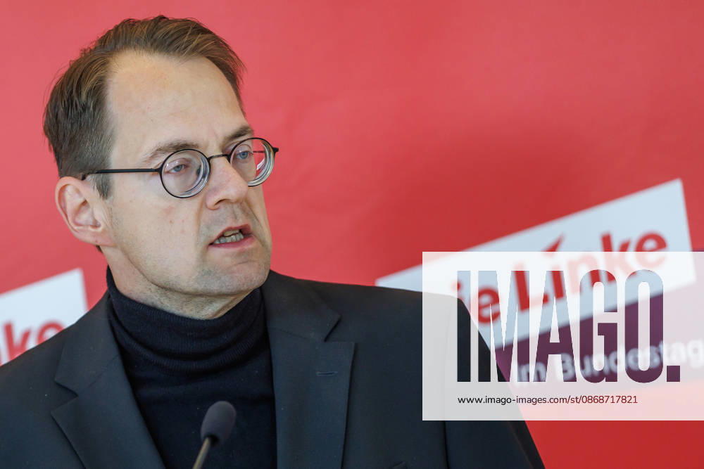 Statement by The Left: Soeren Pellmann during a statement by The Left on October 6, 2026, in Berlin, Berlin, Berlin, Germany, Reichstag
