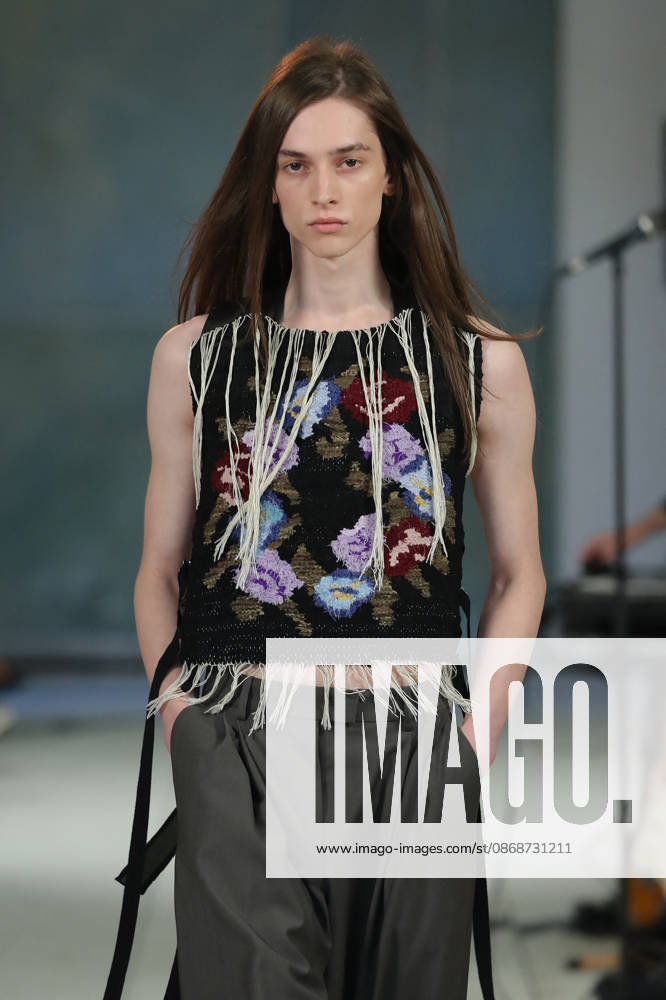 PFW - Litkovska Runway A model walks the runway during the Litkovska Womenswear Spring Summer 2027 show as part of the Paris Fashion Week on October 6, 2026 in Paris, France. Photo by Alain-Gil Gonzalez ABACAPRESS.COM Paris France