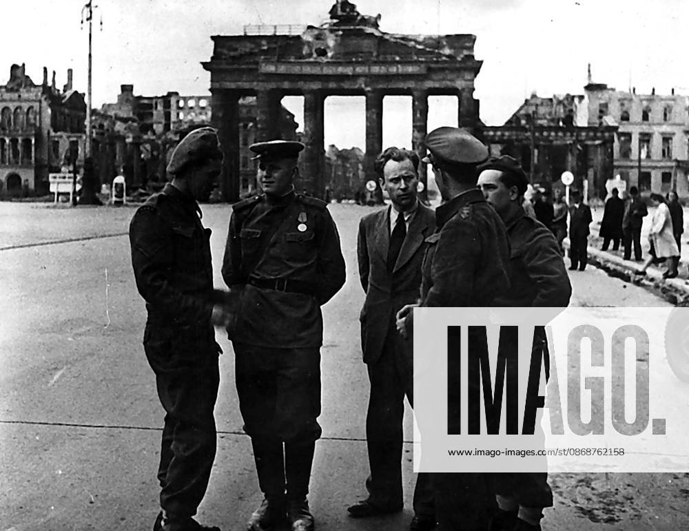 ** Pole acts as an interpreter. In the background is the British