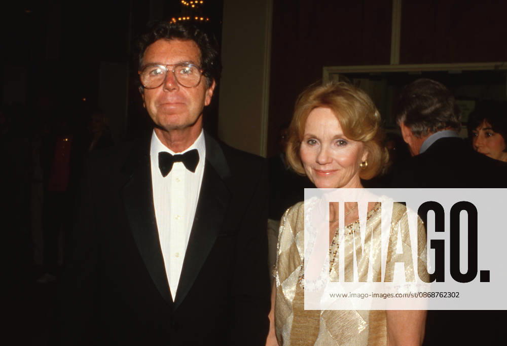 Jeffrey Hayden and Eva Saint Marie at the Princess Grace Foundation Gala Tribute to Cary Grant at Beverly Hilton Hotel in Beverly Hills, California