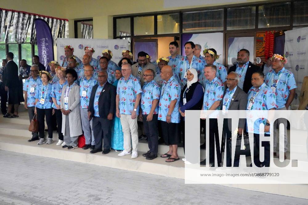 Australian Prime Minister ANTHONY ALBANESE, Fijian Prime Minister SITIVENI RABUKA, and Tuvaluan Prime Minister FELETI TEO and other international leaders attend the Pre-COP31 Leaders event in Funafuti, Tuvalu, on October 6, 2026. Complementing the ministerial meeting in Fiji, the visit brings global decision-makers to the low-lying Pacific island nation to witness climate impacts and community adaptation efforts firsthand and advance climate action ahead of COP31 in Antalya, Türkiye. Funafuti Tuvalu - ZUMA 20261006_int_h213_016