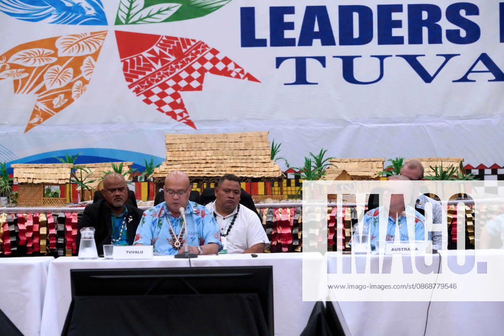 Tuvaluan Prime Minister FELETI TEO and Australian Prime Minister ANTHONY ALBANESE participate in the Pre-COP31 Leaders event in Funafuti, Tuvalu. Over a dozen leaders touched down on the tiny Pacific atoll nation of Tuvalu on October 6, 2026 for a first-hand look at a once-vibrant ecosystem being threatened due to climate change. Funafuti Tuvalu - ZUMA 20261006_int_h213_032