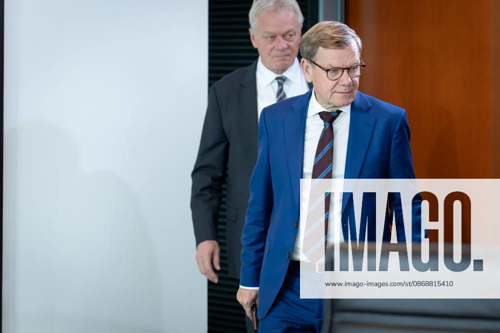Cabinet meeting, Federal Government, Kickoff, Cabinet meeting, Federal Government, Johann Wadephul, Federal Minister of Foreign Affairs, Alois Rainer, Federal Minister of Food and Agriculture, Berlin, Berlin, GER