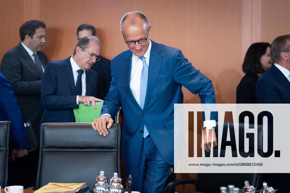 Cabinet meeting, Federal Government, Kickoff, Cabinet meeting, Federal Government, Federal Chancellor, Friedrich Merz, Berlin, Berlin, GER
