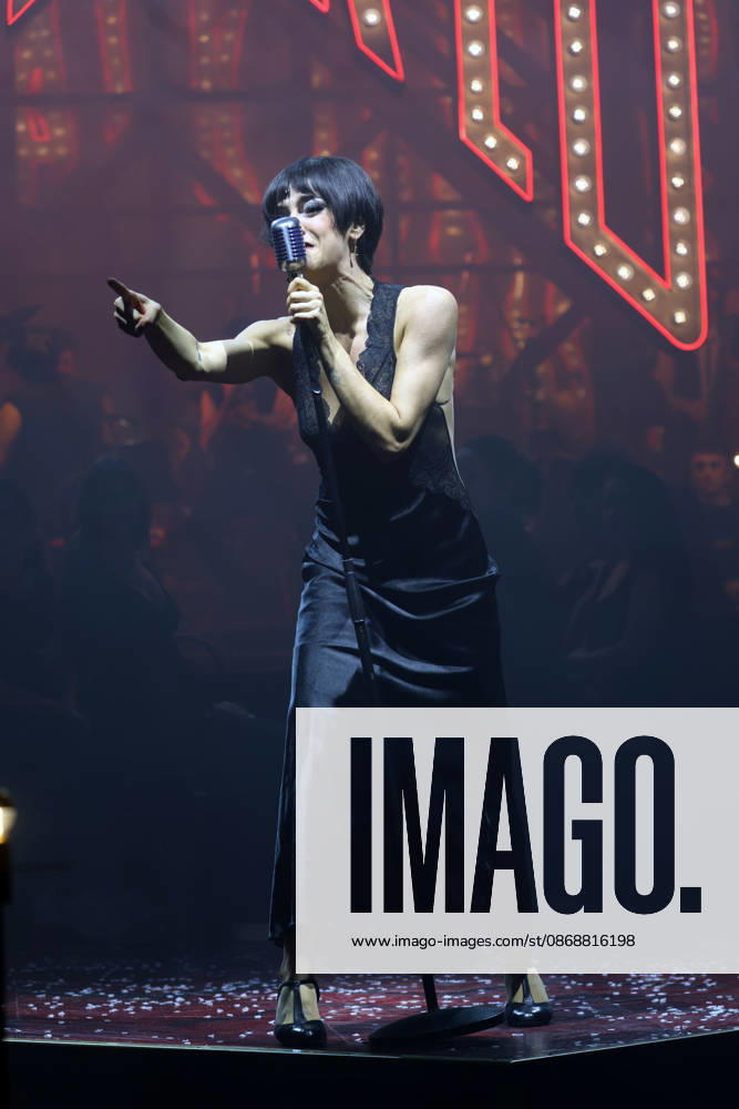 Mario Vaquerizo presents the musical *Cabaret* in Madrid. Artist Laia Prats during the press preview of the musical *Cabaret* at Espacio Delicias on October 7, 2026, in Madrid, Spain. The artist will take on this iconic role starting October 9 at an even more immersive venue. CELEBRITIES MUSIC CABARET MUSICAL Madrid Madrid Spain