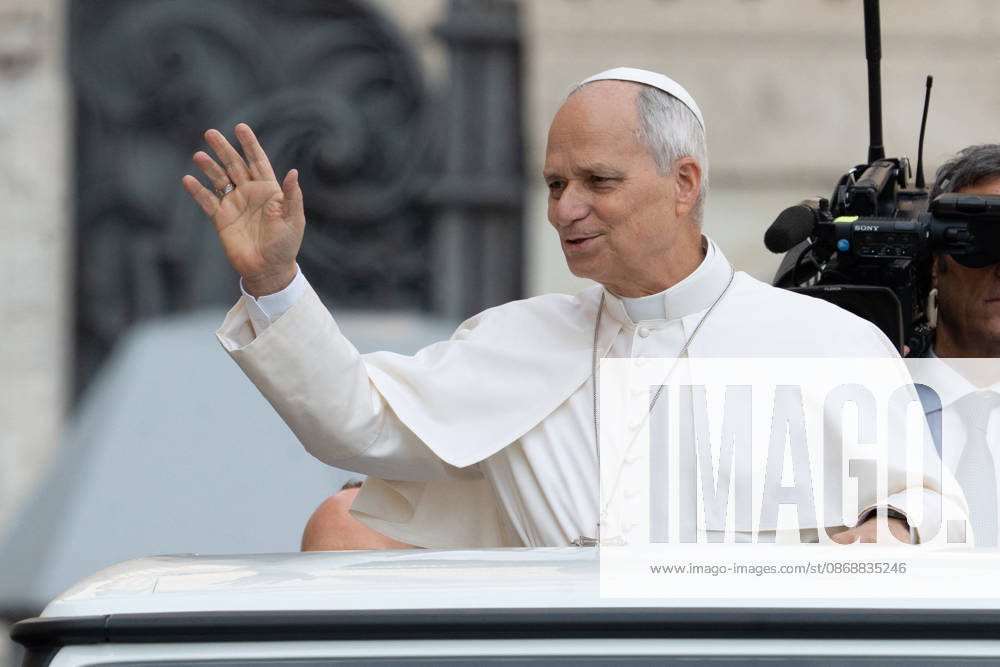 His Holiness Pope Leo Xiv Attends a Weekly General Audience at St Peter s Square in The Vatican Pope Leo XIV Rome 7 October 2026 His Holiness Pope Leo XIV attends a weekly general audience at St Peter s Square in The Vatican Vatican City on October 7, 2026. Photo by Andrea Bracaglia ABACAPRESS.COM Vatican City Vatican City Vatican (or Holy See)