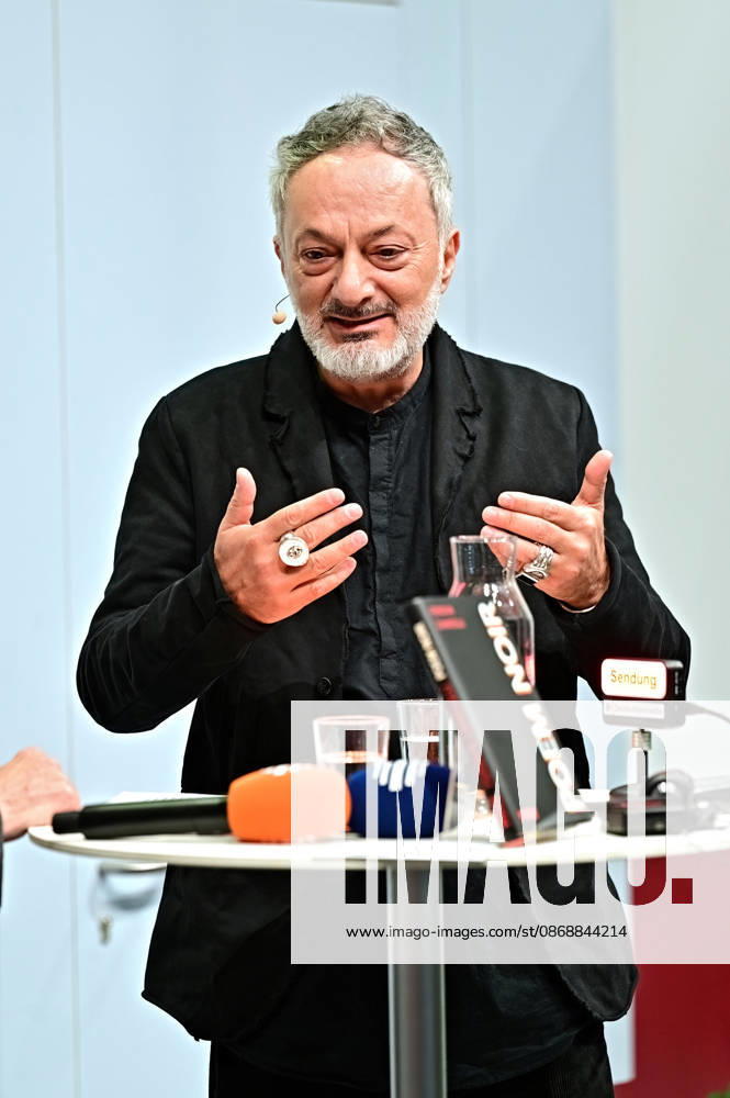 Frankfurt Book Fair 2026: Author Feridun Zaimoglu on October 7, 2026, at the Frankfurt Book Fair 20261007MWI151348