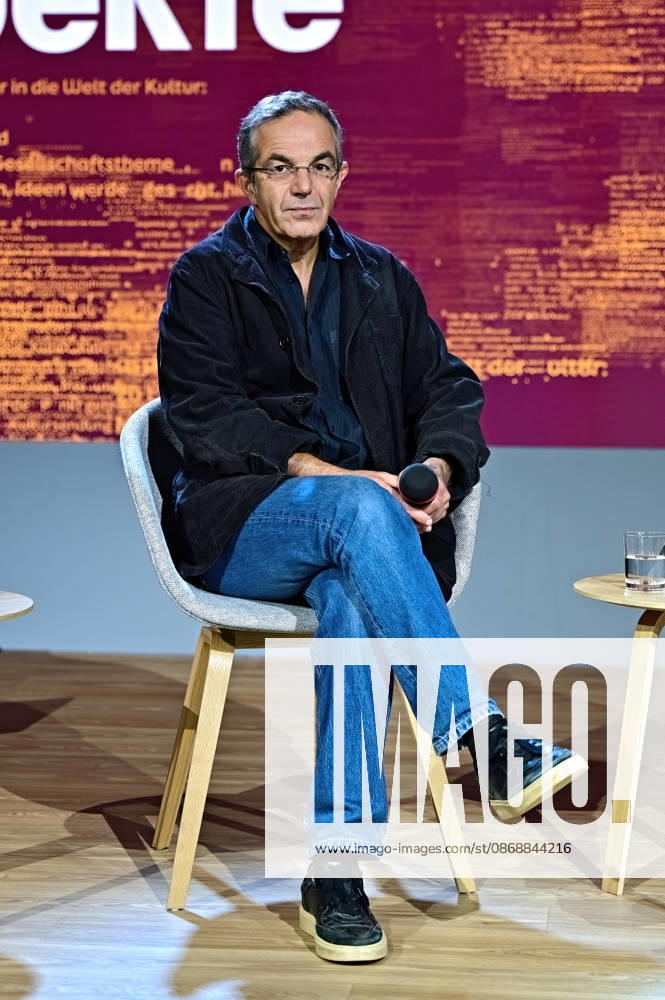 Frankfurt Book Fair 2026: Author Navid Kermani on October 7, 2026, at the Frankfurt Book Fair 20261007MWI151367