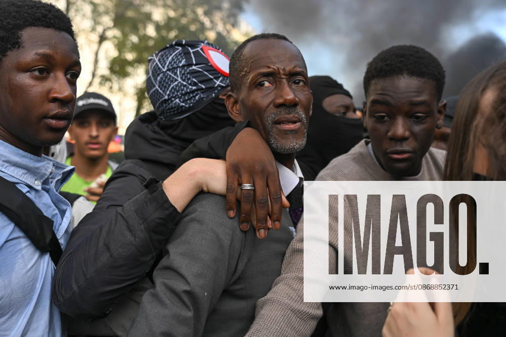 The Mayor of Saint-Denis, Bally Bagayoko, at the demonstration by students, school pupils and trade unions in Paris, France, on 6 October 2026 - 06 10 2026 - France Ile-de-France (region) Paris - JulienxMattiax Pictorium LePictorium_0342372