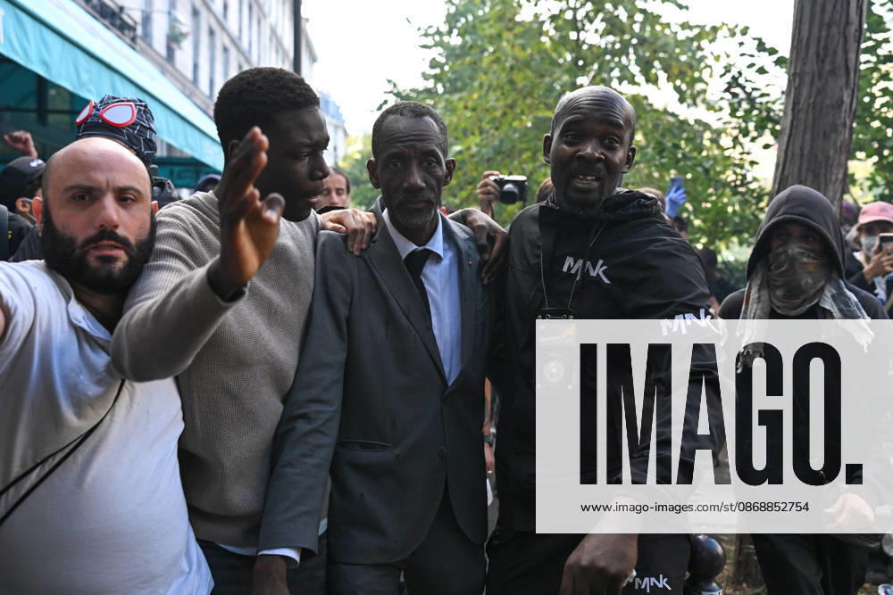 The Mayor of Saint-Denis, Bally Bagayoko, at the demonstration by students, school pupils and trade unions in Paris, France, on 6 October 2026 - 06 10 2026 - France Ile-de-France (region) Paris - JulienxMattiax Pictorium LePictorium_0342377