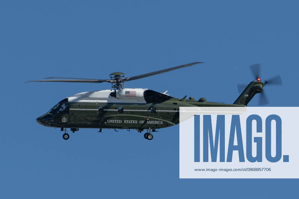 President DONALD TRUMP departs the White House aboard Marine One en route to San Antonio, Texas, where he is scheduled to headline a midterm campaign rally at Freeman Coliseum ahead of the November elections. Washington United States - ZUMAk206 20261007_znp_k206_021