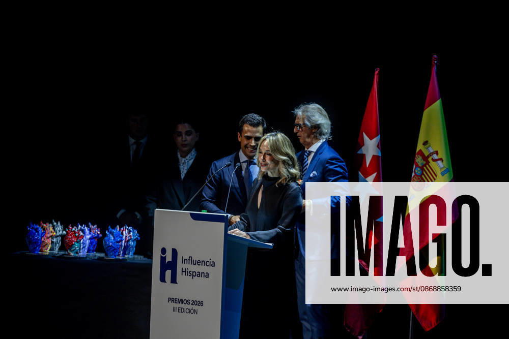 3rd Annual Hispanic Influence Awards: Designer Silvia Tcherassi speaks during the 3rd Annual Hispanic Influence Awards ceremony on October 7, 2026, in Madrid, Spain. The main objective of the Hispanic Influence Awards is to recognize excellence, talent, creativity, and leadership of individuals and institutions that strengthen the ties between the Spanish-speaking community and promote Hispanic values on a global scale. OCTOBER 7, 2026 HISPANIC INFLUENCE AWARDS SPANISH-SPEAKERS HISPANIC CULTURE Madrid Madrid, Spain