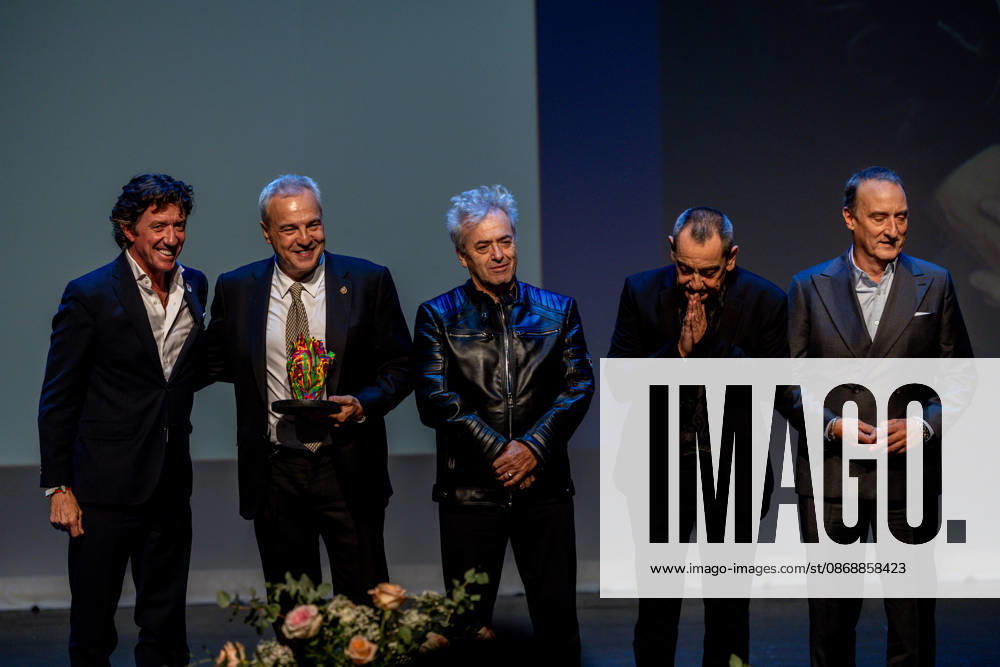 3rd Annual Hispanic Influence Awards: The band Hombres G receives an award during the 3rd Annual Hispanic Influence Awards ceremony on October 7, 2026, in Madrid, Spain. The main objective of the Hispanic Influence Awards is to recognize excellence, talent, creativity, and leadership of individuals and institutions that strengthen the ties between the Spanish-speaking community and promote Hispanic values on a global scale. OCTOBER 7, 2026 HISPANIC INFLUENCE AWARDS SPANISH-SPEAKERS HISPANIC IDENTITY Madrid Madrid, Spain
