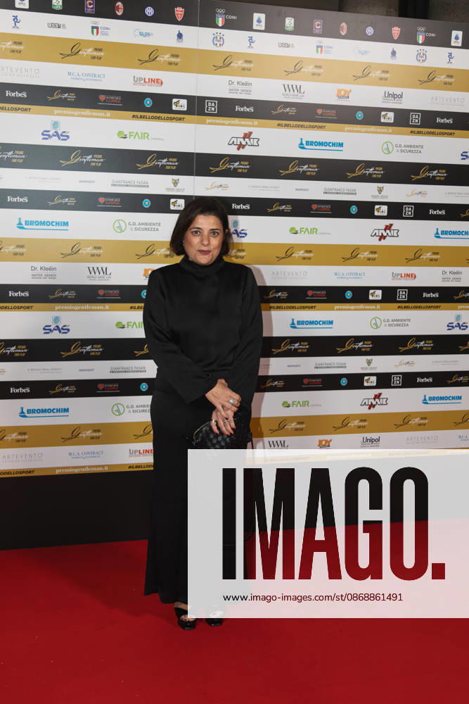IPA89410574 - Guest on the red carpet at the Gentleman Fair Play Awards, October 7, 2026 _ Scuola Teulie, Milan, during the 2026 Gentleman Fair Play Awards, News in Milan, Italy