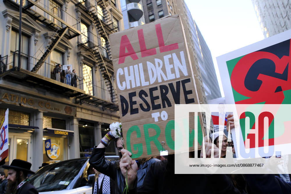 NEW YORK, NY - OCTOBER 7: Anti-Israeli and pro-Palestinian protestors converge during a vigil on the third anniversary of Hamas Oct. 7 attack in New York City on October 7, 2026.