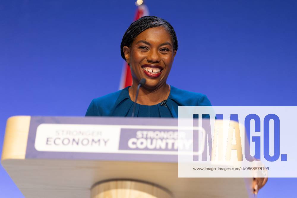 Conservative Party Conference, Day 4, The ICC Birmingham, UK - 07 Oct 2026 Kemi Badenoch, leader of the Conservative delivers her keynote speech on the final day (day four), of the UK Conservative Party Conference in Birmingham The Conservative Party leader, Kemi Badenoch s gives her keynote speech at the International Convention Centre on the final day (day four) of the Conservative Party Conference at the International Convention Centre in Birmingham. The Conservative Party opened its annual conference under the slogan Stronger economy, stronger country Birmingham United Kingdom
