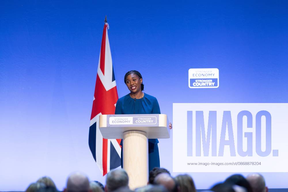 Conservative Party Conference, Day 4, The ICC Birmingham, UK - 07 Oct 2026 Kemi Badenoch, leader of the Conservative delivers her keynote speech on the final day (day four), of the UK Conservative Party Conference in Birmingham The Conservative Party leader, Kemi Badenoch s gives her keynote speech at the International Convention Centre on the final day (day four) of the Conservative Party Conference at the International Convention Centre in Birmingham. The Conservative Party opened its annual conference under the slogan Stronger economy, stronger country Birmingham United Kingdom