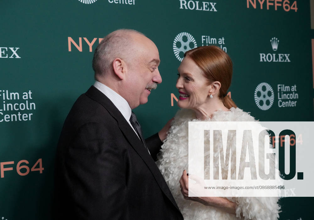 PAUL GIAMATTI and JULIANNE MOORE attend Ã¢â‚¬ËœThe DebutÃ¢â‚¬â ¢ Red Carpet Arrivals at the 64th New York Film Festival,.Alice Tully Hall, Lincoln Center, NYC.October 7, 2026 . The Debut Red Carpet Arrivals At The 64th New York Film Festival,.Alice Tully Hall, Lincoln Center, NYC.October 7, 2026 . New York USA - ZUMAms4_ 20261007_faf_ms4_006
