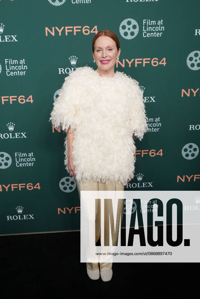 JULIANNE MOORE attends The Debut Red Carpet Arrivals at the 64th New York Film Festival in New York. New York USA - ZUMAms4_ 20261007_faf_ms4_002