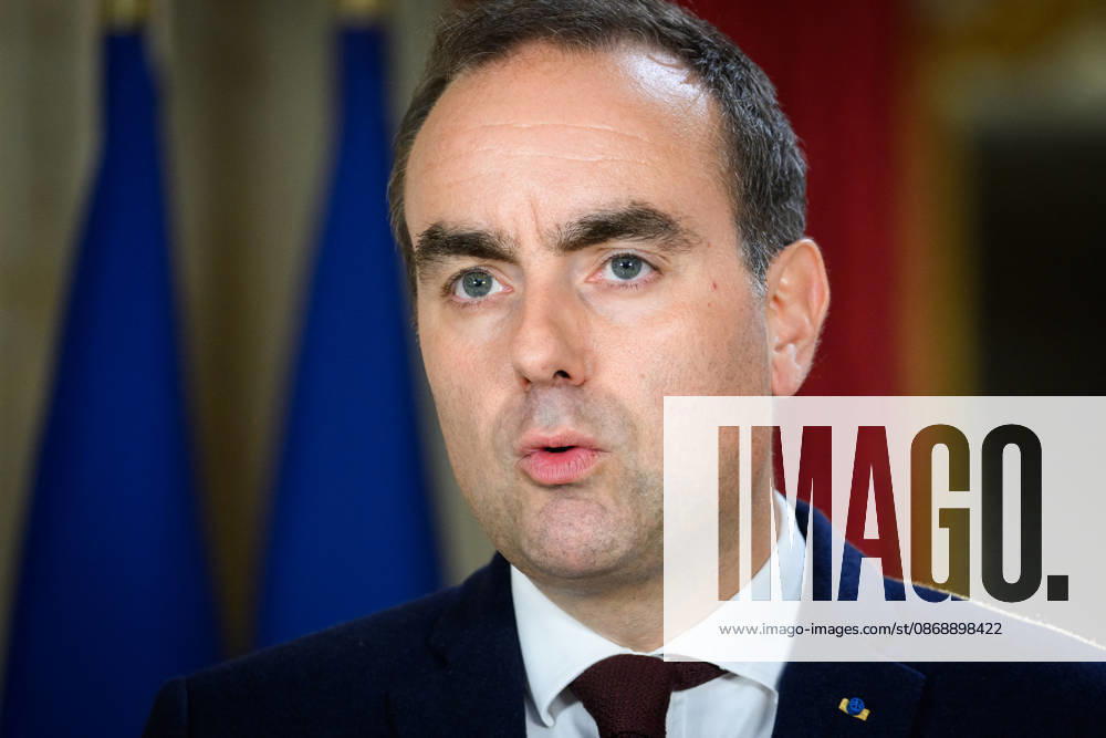 Prime Minister Sébastien Lecornu made, from Matignon, a statement regarding the high school students’ protests on October 7, 2026 Eric Tschaen Pool Bestimage Prime Minister Sébastien Lecornu made a statement from Matignon about the high school students’ protests on October 7, 2026 Paris, France