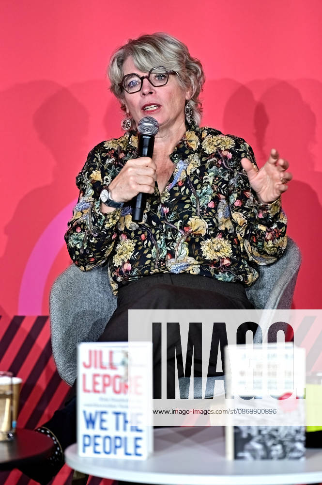 Frankfurt Book Fair 2026: Author Jill Lepore on October 7, 2026, at the Frankfurt Book Fair 20261007MWI151485