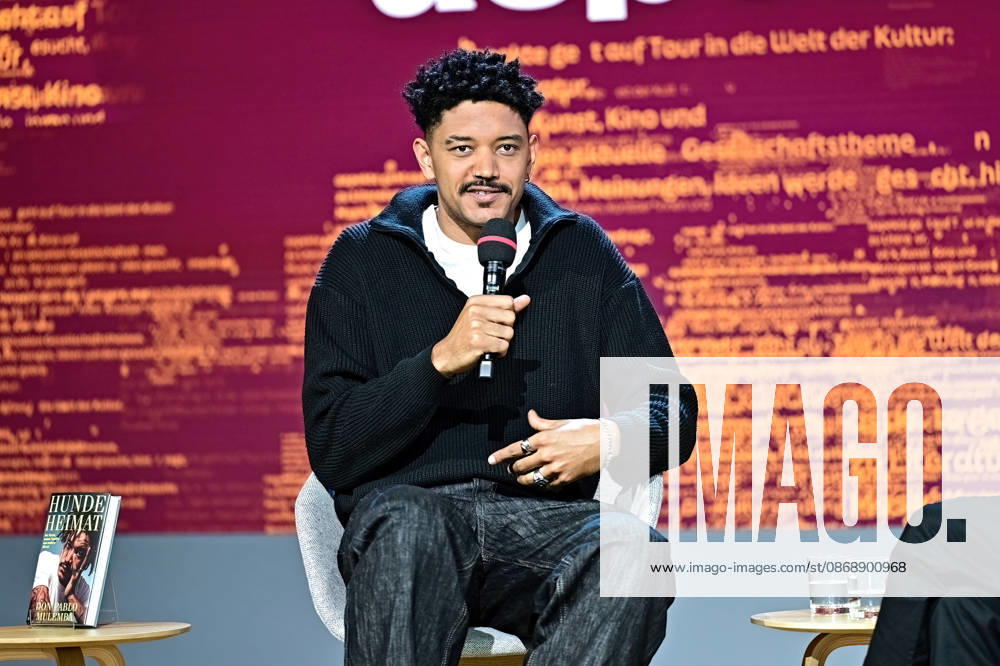 Frankfurt Book Fair 2026: Journalist Don Pablo Mulemba on October 7, 2026, at the Frankfurt Book Fair 20261007MWI151552