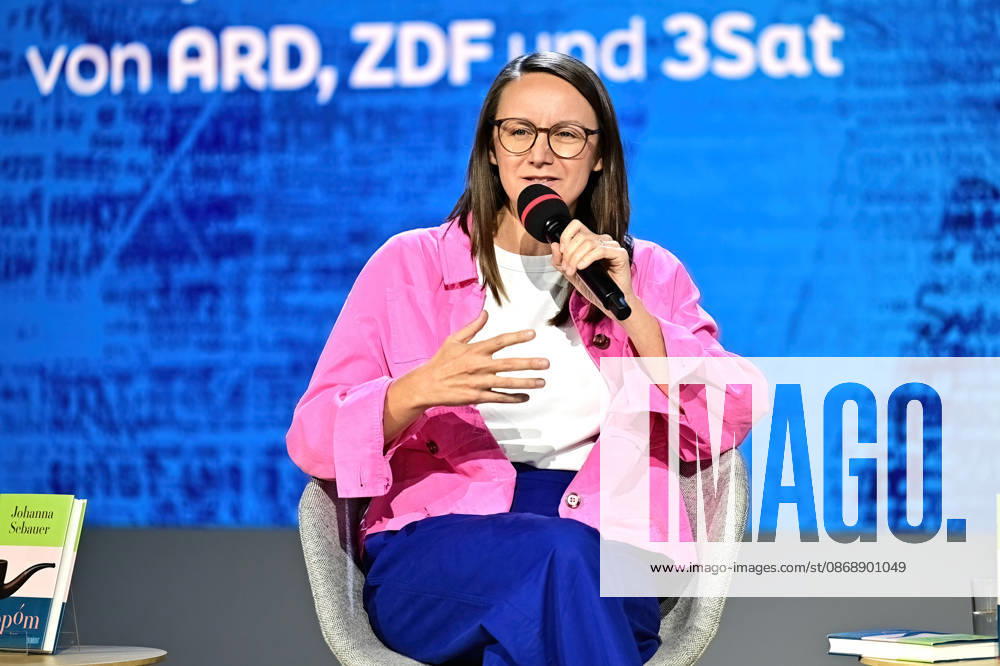Frankfurt Book Fair 2026: Author Johanna Sebauer on October 7, 2026, at the Frankfurt Book Fair 20261007MWI151613