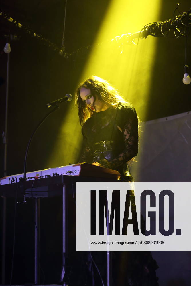 Alexandra Ashley Hughes, also known as Allie X, at a concert at the Metropol in Berlin, October 7, 2026 Allie X Concert Berlin