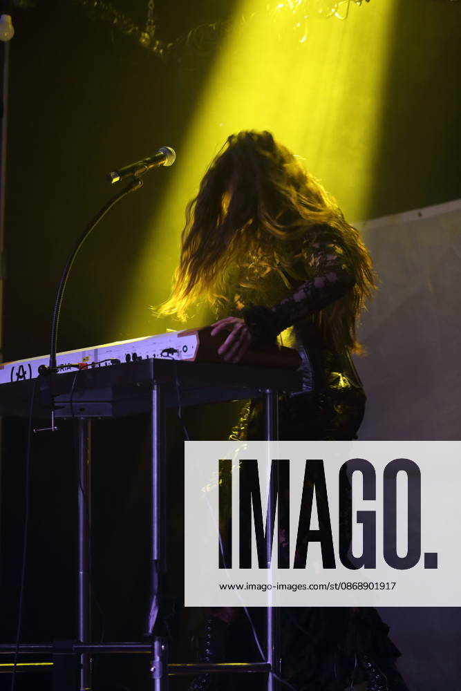 Alexandra Ashley Hughes, also known as Allie X, at a concert at the Metropol in Berlin, October 7, 2026 Allie X Concert Berlin