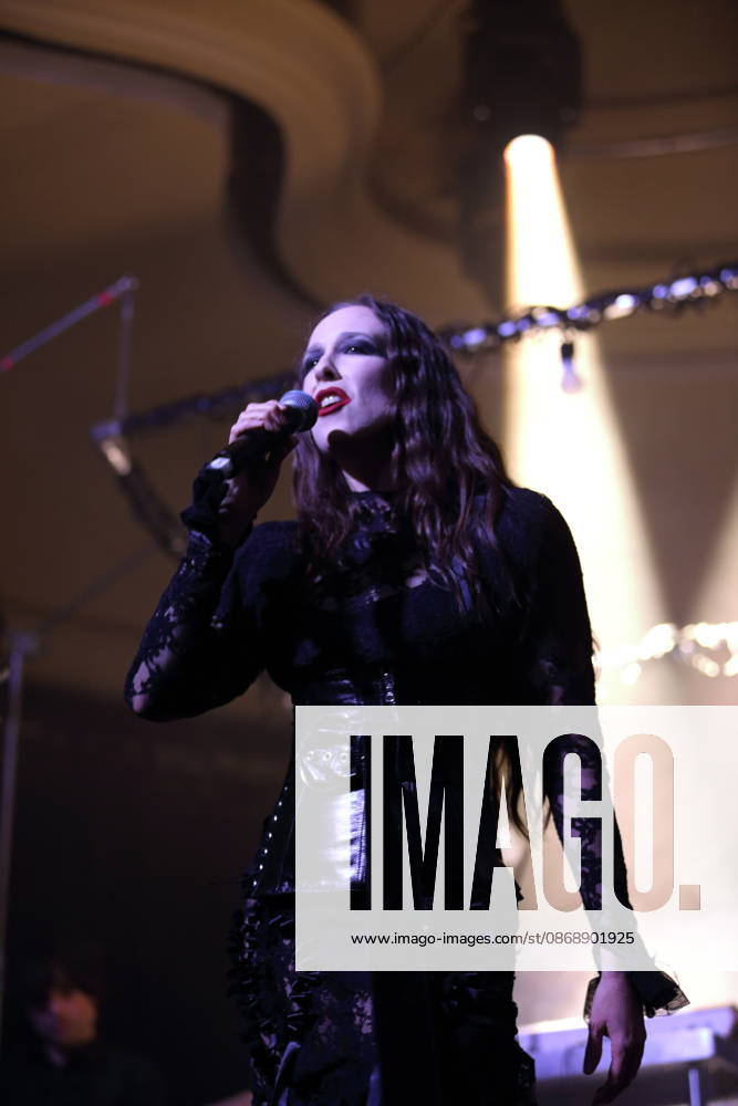 Alexandra Ashley Hughes, also known as Allie X, at a concert at the Metropol in Berlin, October 7, 2026 Allie X Concert Berlin
