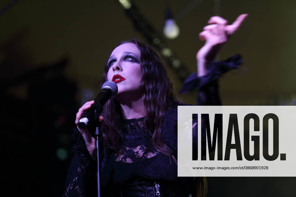 Alexandra Ashley Hughes, also known as Allie X, at a concert at the Metropol in Berlin, October 7, 2026 Allie X Concert Berlin