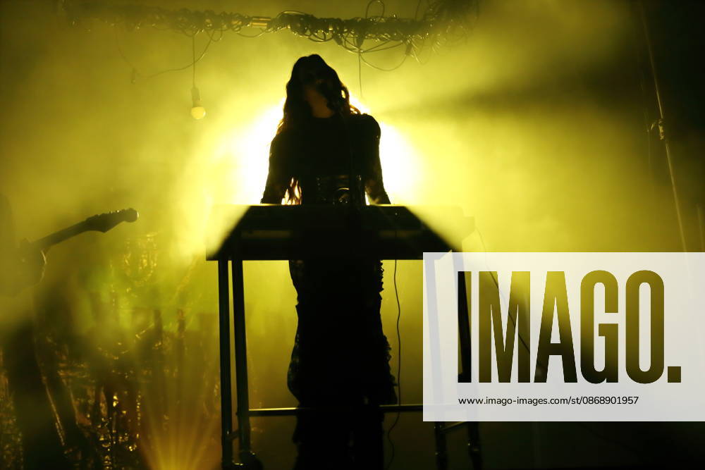 Alexandra Ashley Hughes, also known as Allie X, at a concert at the Metropol in Berlin, October 7, 2026 Allie X Concert Berlin